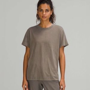 Lululemon All Yours Short Sleeve T-Shirt *Vitasea Thread Dye Rover Black